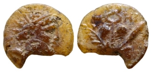 Roman Glass Token.