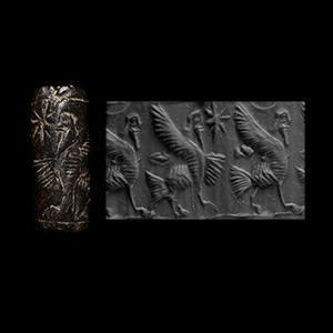 Neo-Assyrian Steatite Cylinder Seal