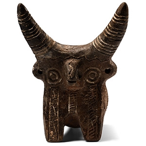 Cypriot Terracotta Bull Rhyton