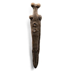 Western Asiatic Votive Terracotta Dagger