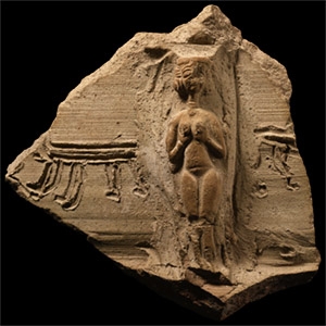 Babylonian Terracotta Relief with Astarte