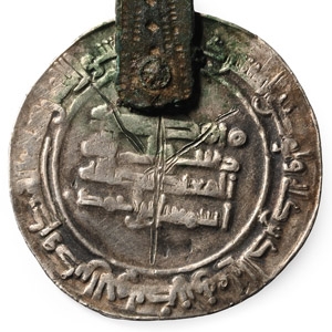 Scandinavian Viking Silver Islamic Coin Pendant