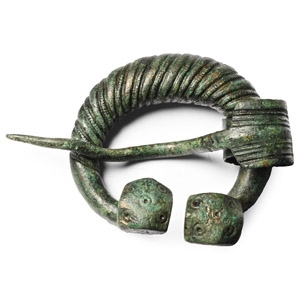 Viking Age Bronze Penannular Brooch