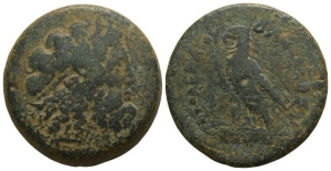 Ptolemaic Kingdom of Egypt, Ptolemy IV Philopator AE Drachm.