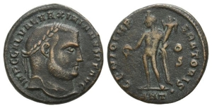 Galerius BI Nummus.