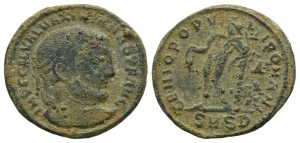 Galerius BI Nummus.