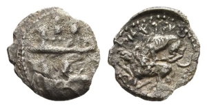 Phoenicia. Byblos, Aynel (Enylos) AR 1/16 Shekel.