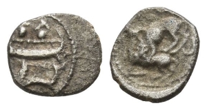 Phoenicia. Byblos AR 1/16 Shekel.