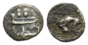 Phoenicia. Byblos AR 1/16 Shekel.