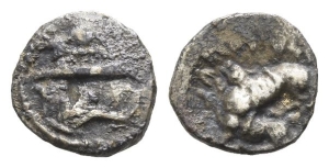 Phoenicia. Byblos AR 1/16 Shekel.