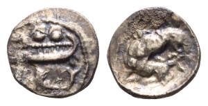 Phoenicia. Byblos AR 1/16 Shekel.