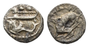 Phoenicia. Byblos AR 1/16 Shekel.