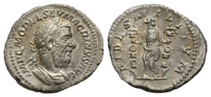 Macrinus AD Denarius.