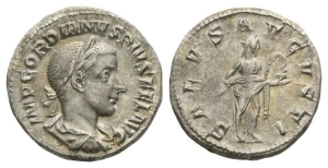 Gordian III AR Denarius.