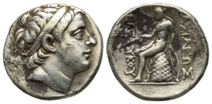 Seleukid Empire, Seleukos III Soter (Keraunos) AR Tetradrachm.