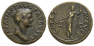 Julia Titi, Augusta AE Dupondius.