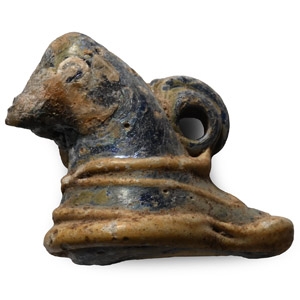 Phoenician Glass Bird Pendant