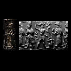Western Asiatic Haematite Cylinder Seal