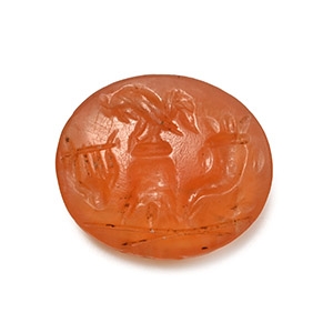 Roman Carnelian Eagle Gemstone