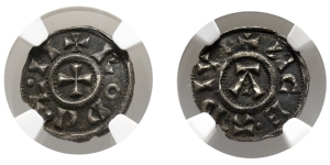 Anglo-Viking. Danish East Anglia, St. Edmund Memorial Coinage AR Penny.