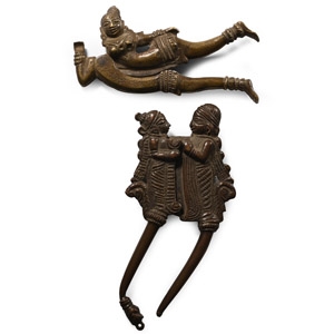 Indian Bronze Beetlenut Cracker Group