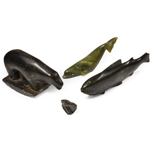 Inuit Stone Animal Carving Collection