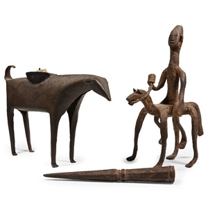 African Tribal Iron Artefact Group