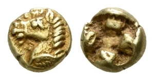 Ionia, Uncertain Mint El 1/24 of Stater or Myshemihekte.