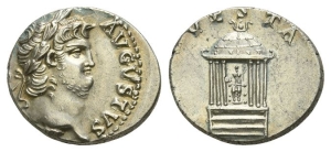 Nero AR Denarius.