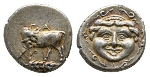 Mysia, Parion AR Hemidrachm.