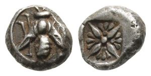 Ionia, Ephesos AR Hekte or 1/6 Stater.