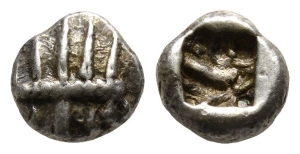 Asia Minor, Uncertain mint AR Diobol.