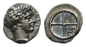 Gaul, Massalia AR Obol.