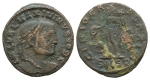 Maximinus II, as Caesar BI Nummus.
