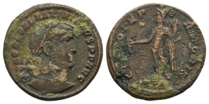 Galerius BI Nummus.