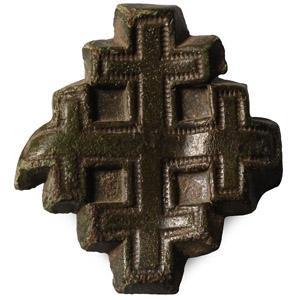 Medieval Bronze Knights Holy Sepulchre Badge