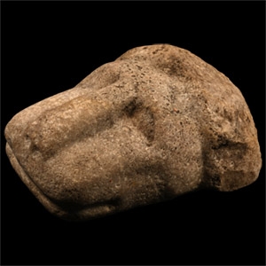 Western Asiatic Marble Head of a Lion