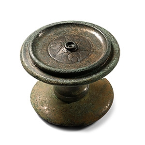 Celtic Iceni Decorated Bronze Horn Cap