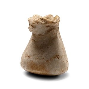 Sumerian Zoomorphic Alabaster Vessel
