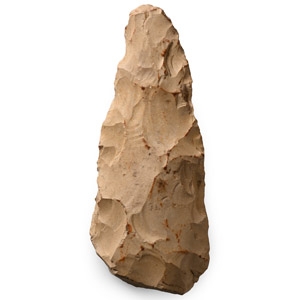 British Stone Age Knapped Axehead