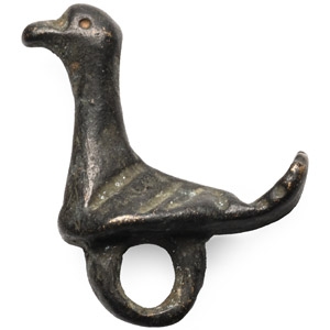 Celtic Bronze Bird Amulet
