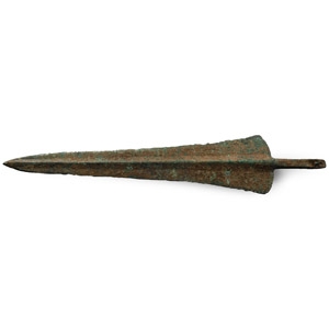 Luristan Bronze Dagger Blade