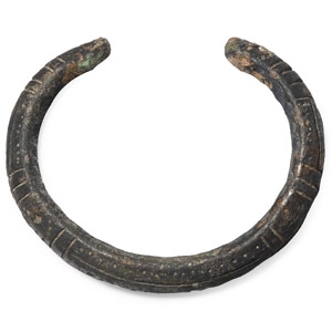 Luristan Bronze Zoomorphic Bracelet