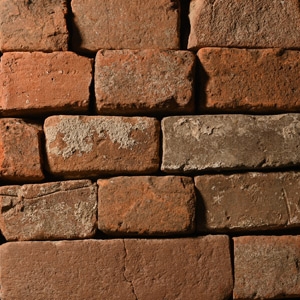 The Harston Roman Terracotta Floor Brick Framed Display