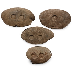 Medieval Stamped Lead Ingot Group