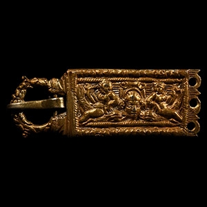 Stuart Period Silver-Gilt Buckle