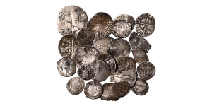 Group of Twenty-Four [24] English Hammered AR Coins.