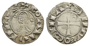 Crusaders. Bohémond III BI Denier.