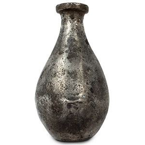 Sasanian Tin Bottle-Shaped Vase
