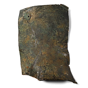 Greek Bronze Cuirass Section of Thorax Stadios